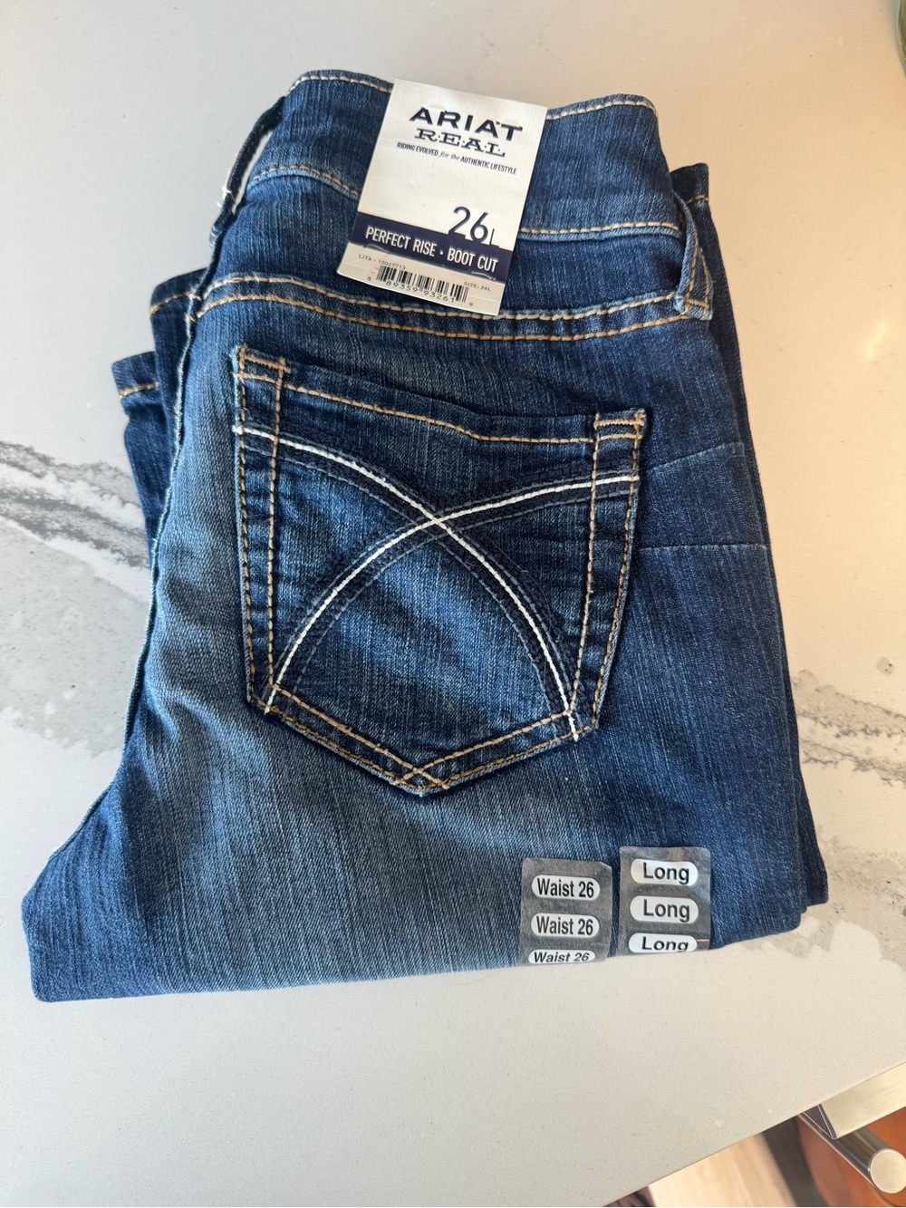 Ariat Women's Medium Blue Boot Cut Jeans